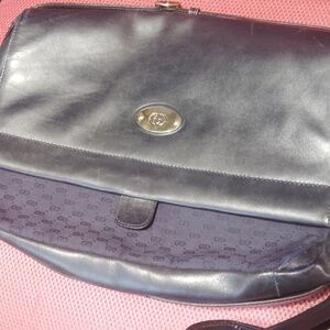 Gucci Black Leather Men's Bag (Rehab)